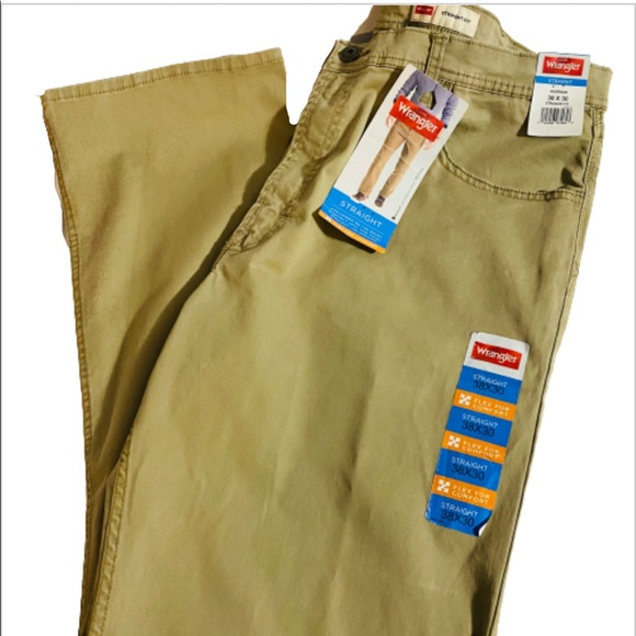 Wrangler Straight Fit Khaki Pant 